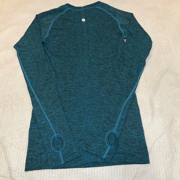 Lululemon teal swiftly tech long sleeve 4 women - Picture 6 of 6